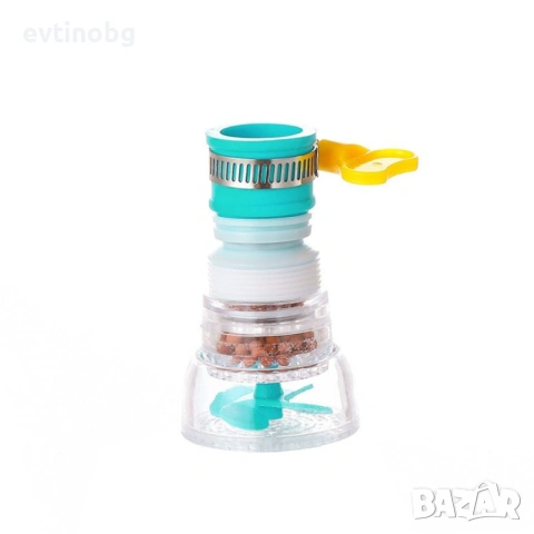 Въртящ се регулируем филтър душ за чешма, снимка 3 - Други стоки за дома - 53833045