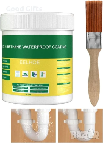 Нано хидроизолационно покритие EELHOE – 300 г, полиуретаново, прозрачно, за вътрешна и външна употре