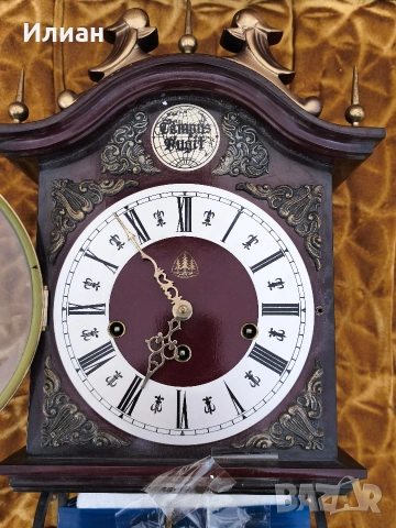 Hermle 351-020 Класически стенен часовник, снимка 3 - Стенни часовници - 53515022