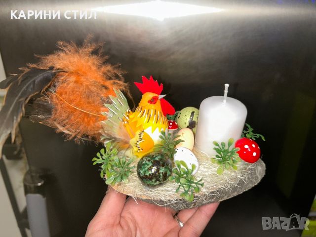 Великденски свещници, снимка 4 - Декорация за дома - 45455447