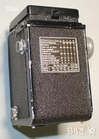 Средноформатен апарат Rolleicord, снимка 5 - Фотоапарати - 51450037