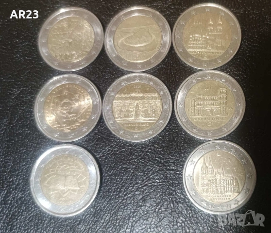 Юбилейни колекционерски монети от по 2 euro