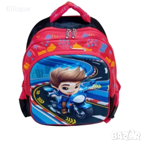 Детска раница с цветен дизайн и различни илюстрации, снимка 8 - Други - 52852169