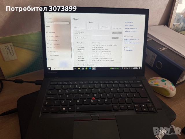 Lenovo T450s, снимка 6 - Лаптопи за работа - 52619806