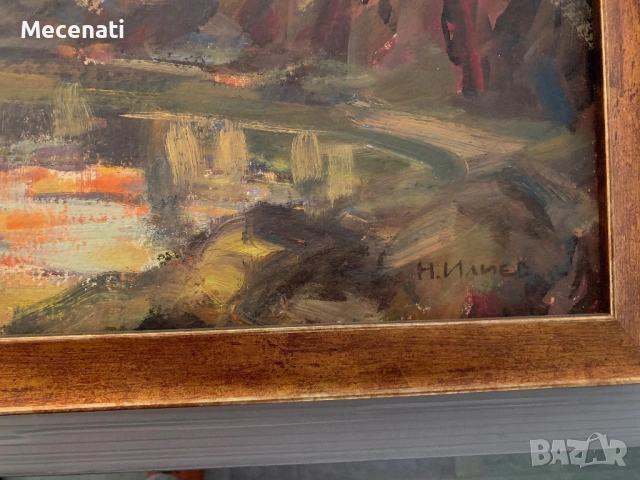 НИКОЛАЙ ИЛИЕВ  Созопол/ пейзаж, снимка 4 - Картини - 53112527