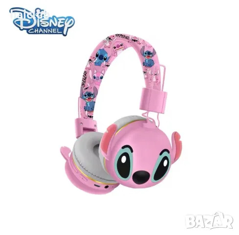 Детски безжични слушалки Стич AH -906/Stitch bluetooth headset, снимка 3 - Bluetooth слушалки - 48157895