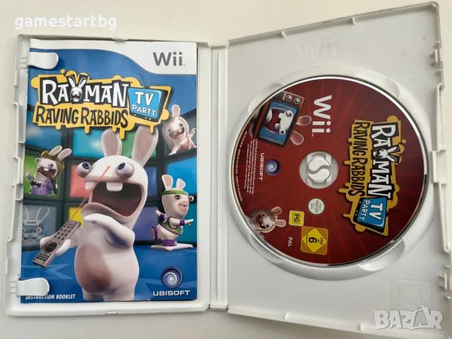 Rayman Raving Rabbids TV Party за Wii, снимка 3 - Игри за Nintendo - 49342528