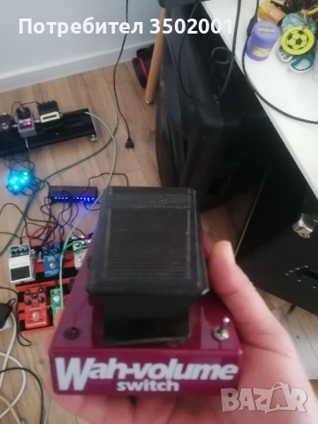 ефект педал George Dennis Optical Control Wah ефект педал, снимка 5 - Други - 52267336