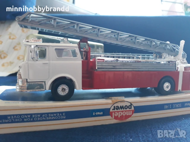 Пожарна във 1.48 мащаб GATA Made in Macao , снимка 18 - Колекции - 50584288