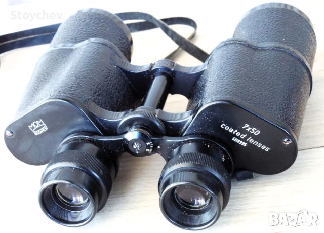 Бинокъл МОМ 7х50 Coated Lenses, снимка 2 - Екипировка - 45248410