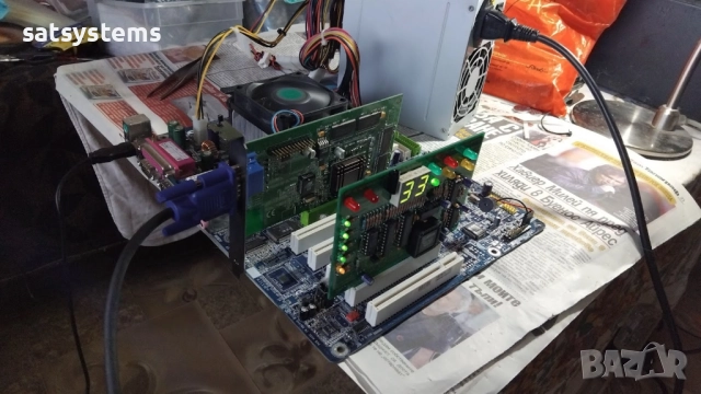 Дънна платка Gigabyte GA-K8NS Socket 754 CPU+FAN+RAM, снимка 8 - Дънни платки - 52264657