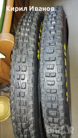 Гуми MAXXIS MINION DHF / DHR II DUAL EXO WT TR 27.5"х2.5/2.4 

, снимка 2 - Части за велосипеди - 46565588