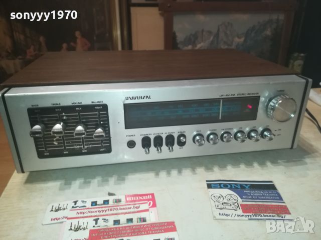 UNIVERSAL RECEIVER-MADE IN TAIWAN-ВНОС FRANCE LNWC2207241148, снимка 5 - Ресийвъри, усилватели, смесителни пултове - 46656859