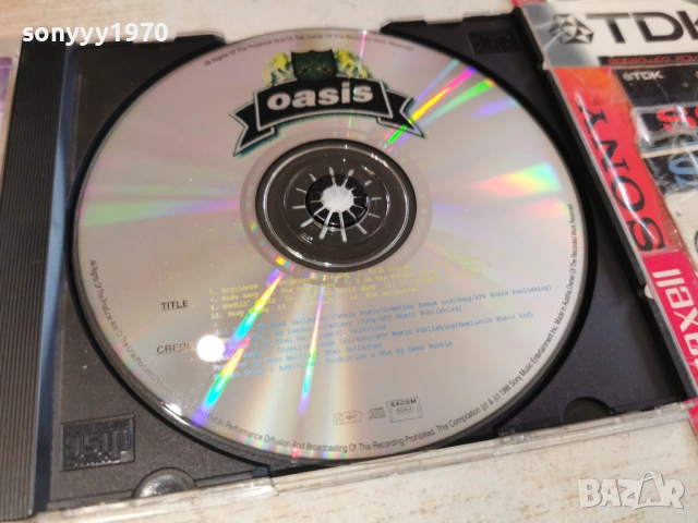 OASIS-ORIGINAL CD 0403261630H2E6R, снимка 5 - CD дискове - 53709435