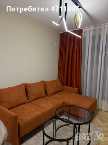 Нов ъглов диван с пердета и картина в комплект, снимка 5 - Дивани и мека мебел - 53836626