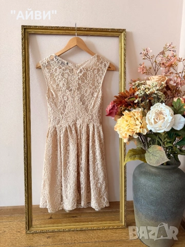 ZARA Дамска нежна рокля, снимка 2 - Рокли - 53999579