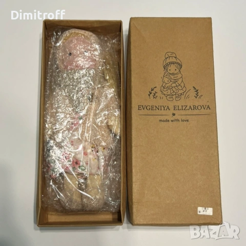 Ръчно изработена кукла – уникален подарък (handmade, с кутия)