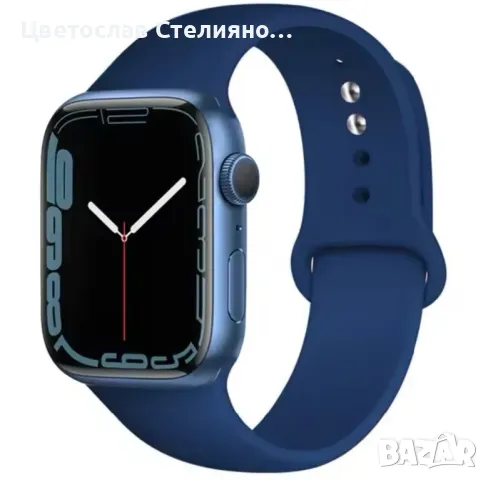 Силиконови каишки - Apple Watch 6, 7, 8, 9, SE - 42, 44, 45 мм., снимка 2 - Смарт гривни - 48928532
