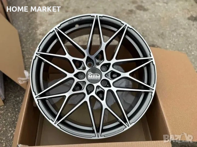 5х112 Джанти 19 Цола Audi VW Skoda 5x112 Ауди Фолксваген Шкода Чисто нови Джанти MAM B2N ЕТ 30 J 8.5, снимка 2 - Гуми и джанти - 53518007