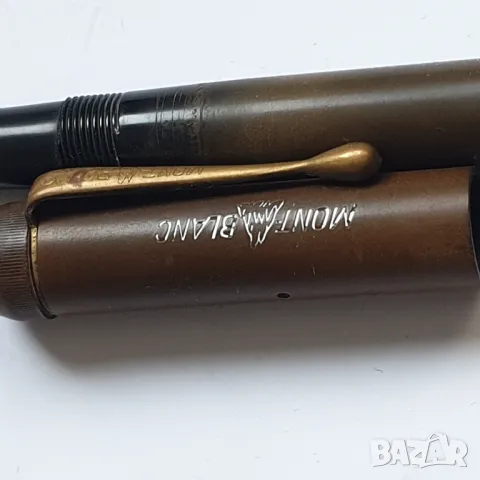 Писалка MONTBLANC 14K/585 GOLD 1920 година, снимка 11 - Антикварни и старинни предмети - 49214998