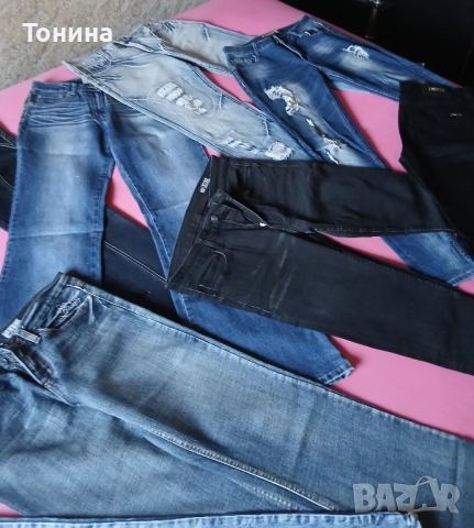 35 лв. за общо девет чифта дамски дънки, снимка 4 - Дънки - 51545613