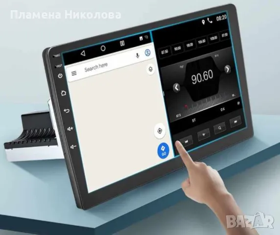 Стерео уредба за кола 1 Din Bluetooth радио за кола с поддръжка на резервна камера GPS навигация/WiF, снимка 3 - Аксесоари и консумативи - 47158818