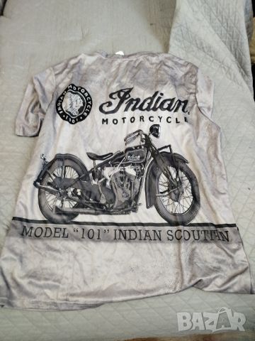 Тениска 3XL indian cafe racer , снимка 2 - Тениски - 46723445