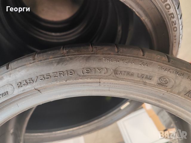 4бр.летни гуми 235/35/19 Michelin, снимка 5 - Гуми и джанти - 46509908