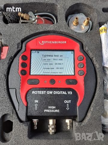 детектор за течове ROTHENBERGER ROTEST GW Digital V3, снимка 6 - Други инструменти - 45851092