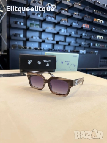 очила с черен обикновен калъф и Ув защита Gucci off white, снимка 9 - Слънчеви и диоптрични очила - 52240841