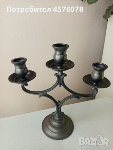 старинни свещници, снимка 5 - Антикварни и старинни предмети - 53628974