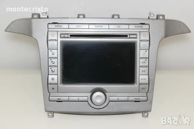 CD RADIO Navi навигация Панел климатроник Ford S-Max (2006-2010г.) 6M2T18B988AC / 6M2T10E889AB Smax, снимка 1 - Аксесоари и консумативи - 47316981