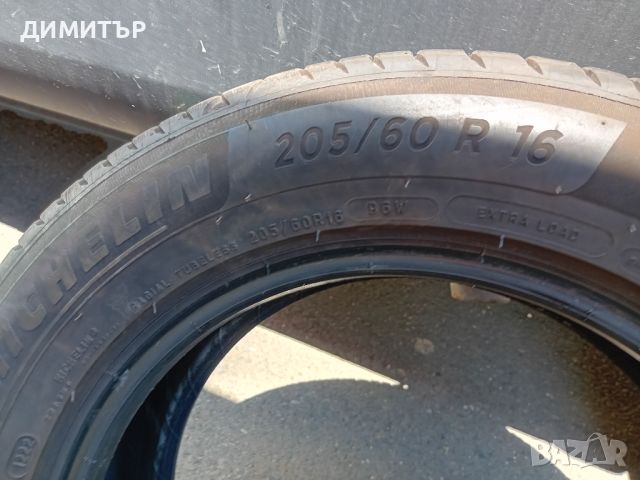 2 бр.летни гуми Michelin 205 60 16 dot1222  цената e брой!, снимка 4 - Гуми и джанти - 46144906