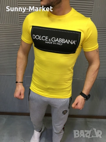 DOLCE Gabanna мъжки . дамски и детски тениски XS-6XL, снимка 10 - Тениски - 53700083