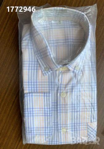 Мъжка риза къс ръкав; дълъг ръкав - ризи номера 38, 39, 40, 42, снимка 11 - Ризи - 45270813