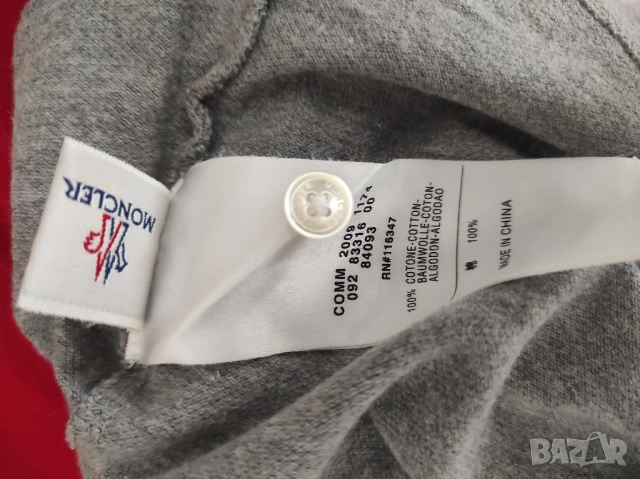оригинална Moncler poloshirt XL, снимка 5 - Тениски - 51631530