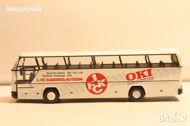 RIETZE H0 1/87 NEOPLAN KAISERSLAUTERN АВТОБУС МОДЕЛ