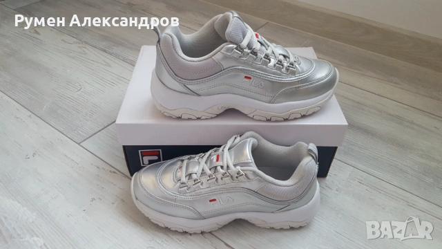 Сив металик маратонки FILA STRADA F WOMEN за момиче с р-р EUR38