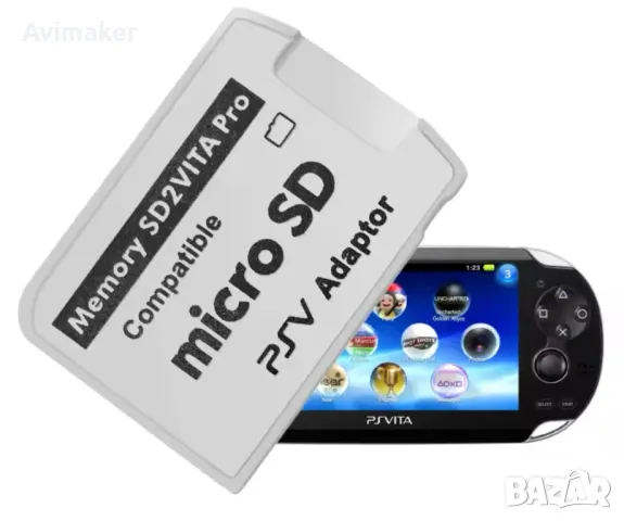 PS Vita - SD2VITA Micro SD адаптер, преходник, снимка 1 - PlayStation конзоли - 48490027