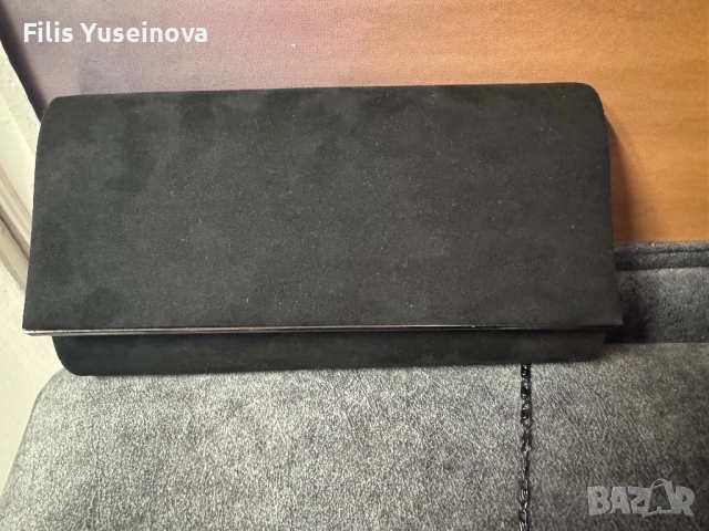 Официална бална рокля с цепка и дантела+ чанта към нея , снимка 5 - Рокли - 51935654