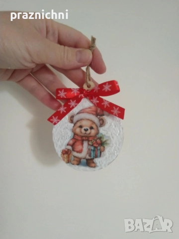 Коледни играчки ръчна изработка, снимка 3 - Ръчно изработени сувенири - 52177780