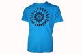 Памучна тениска в син цвят (003)