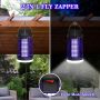 Лампа за унищожаване на комари, 2 в 1 уред за насекоми 4200V 15W UV, снимка 3