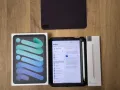 Apple Ipad mini 6, space grey, folio, pen, снимка 1