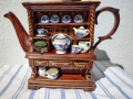 Royal Doulton Blue Willow колекционерски чайник Paul Cardew, снимка 1