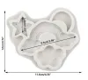 облак дъга звезда луна небе силиконов молд форма фондан шоколад гипс декор, снимка 2