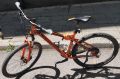 Алуминиев велосипед колело с хидравлични спирачки и гуми 27.5 цола