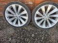 Лети джанти 18" с VW Passat CC с зимни гуми дот 2025 , снимка 3