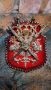 Toledo сувенир, рицарски герб с подвижни , метални шпаги . , снимка 1