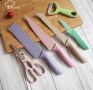 Комплект кухненски ножове 6 части, изработени от висококачествена неръждаема стомана, снимка 1